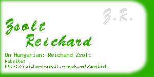zsolt reichard business card